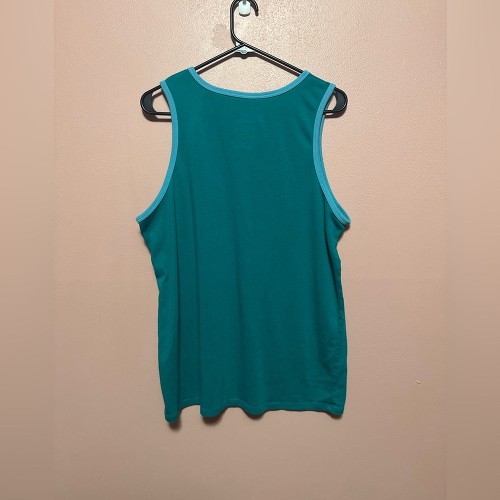 Nike Turquoise Athletic Tee - Picture 2 of 3